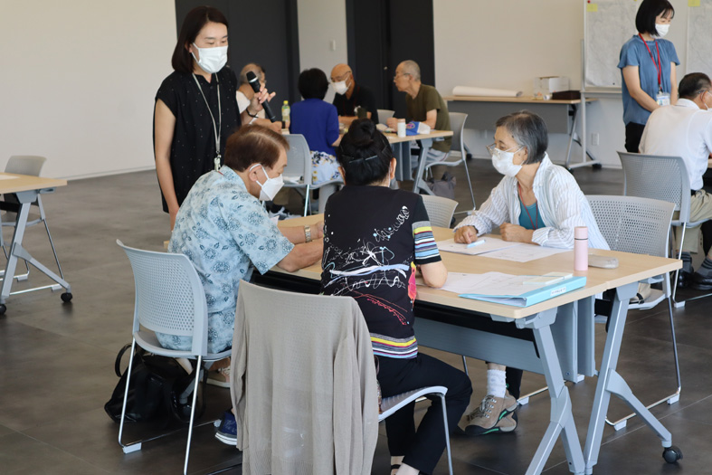 グループワーク(令和5年9月19日)の様子