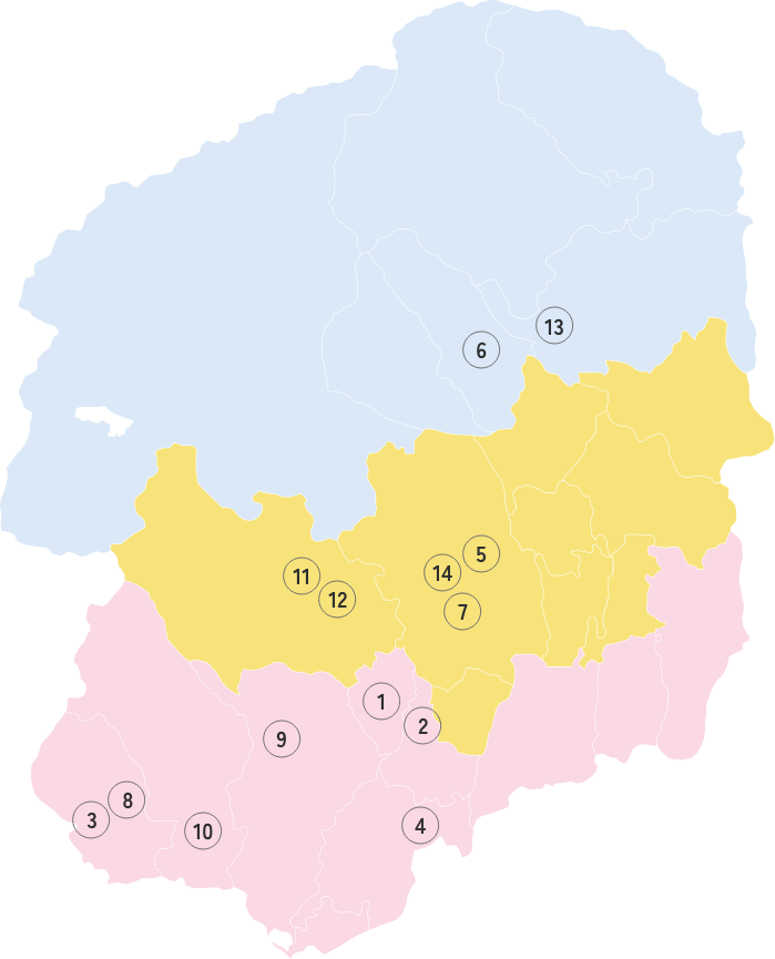栃木県マップ